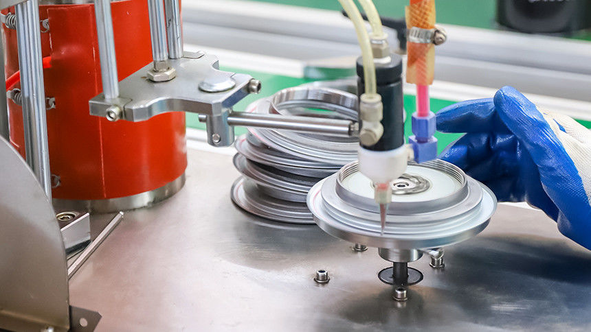 Wuxi hekuang Intelligent Technology Co., Ltd. fabriek productielijn